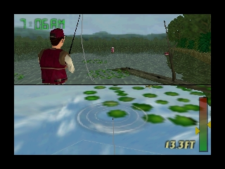 In-Fisherman - Bass Hunter 64 (Europe) In game screenshot